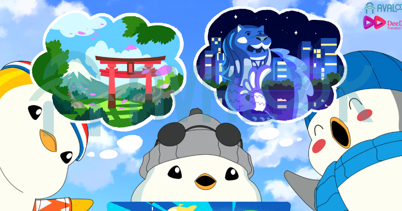 Get ready for an adorable adventure! Join Pudgy Penguin Friends on their super fun and exciting Asia tour!